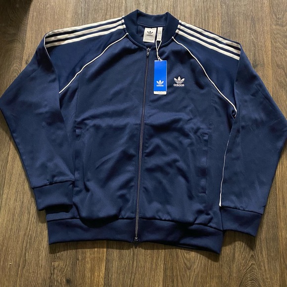 Survêtement Vintage Adidas Y2K – Taille XL, Veste Polyester Et Pantalon Velours, Occasion Très Bon état